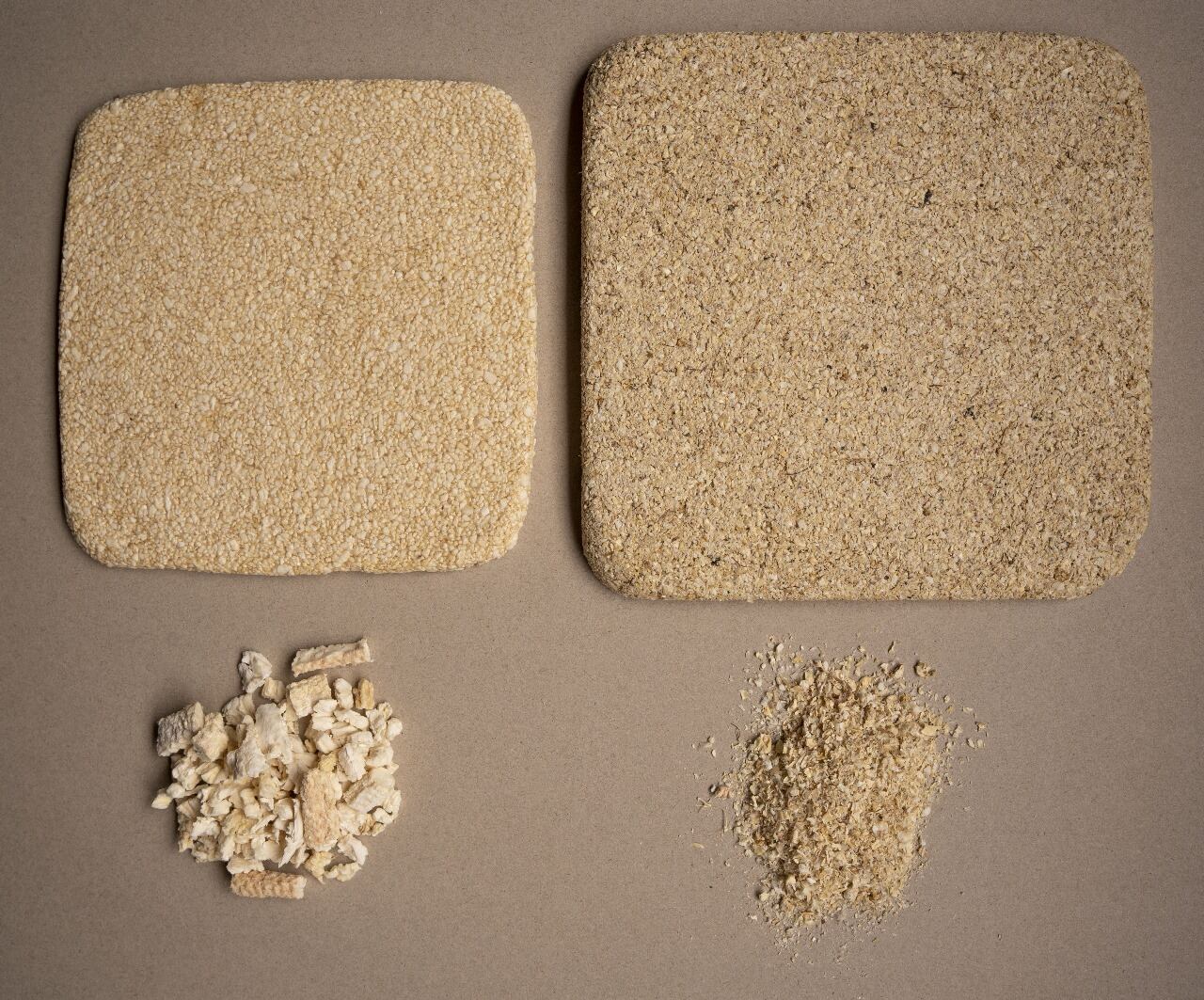 Natuma es 100% biodegradable, ligero, con excelentes propiedades de aislamiento.