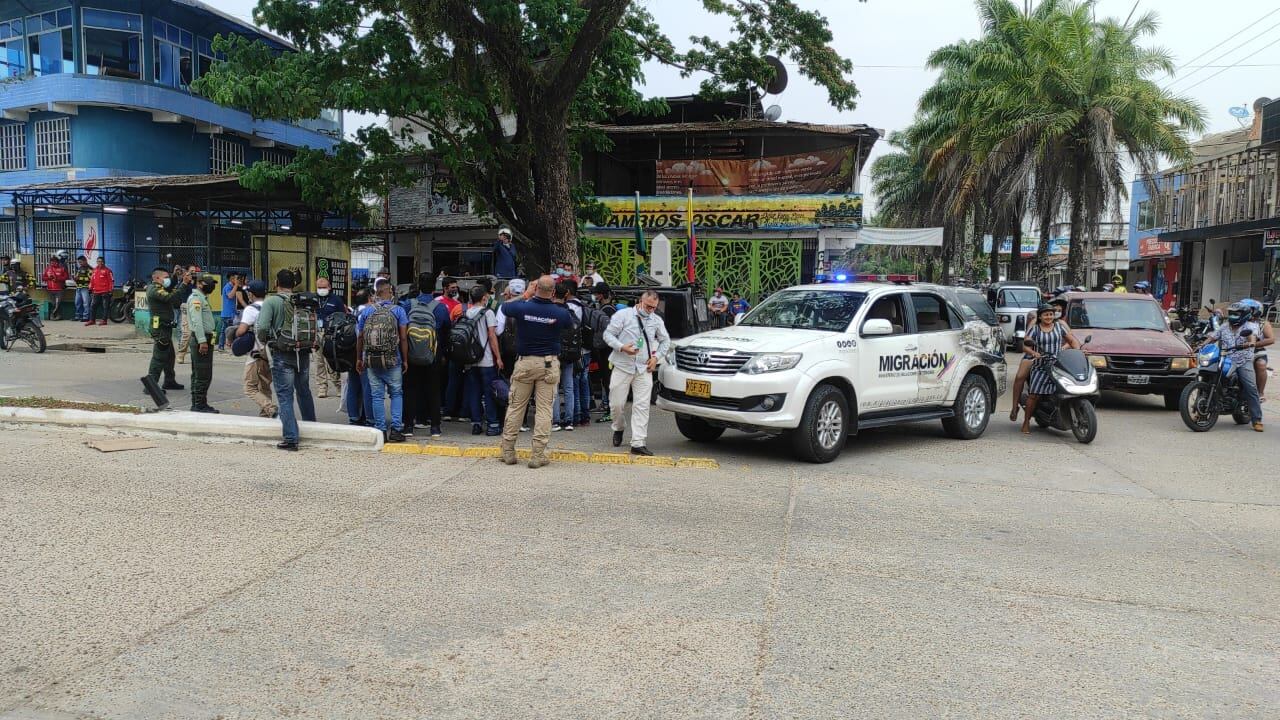 Detención haitianos Leticia Amazonas