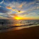 Atardecer en Rincón del Mar, corregimiento de San Onofre, departamento de Sucre.