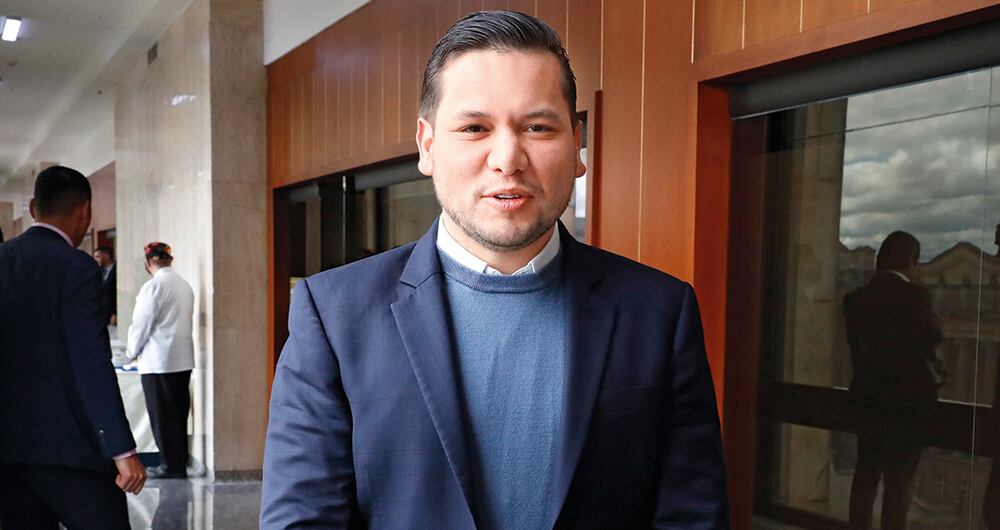 Andrés Calle Presidente de la Cámara