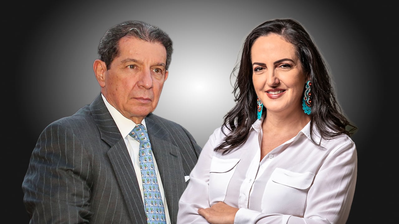 José Félix Lafaurie y María Fernanda Cabal.