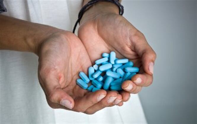 Referencia de las pastillas de viagra, fármaco para estimular la erección masculina. Foto: Thinkstock