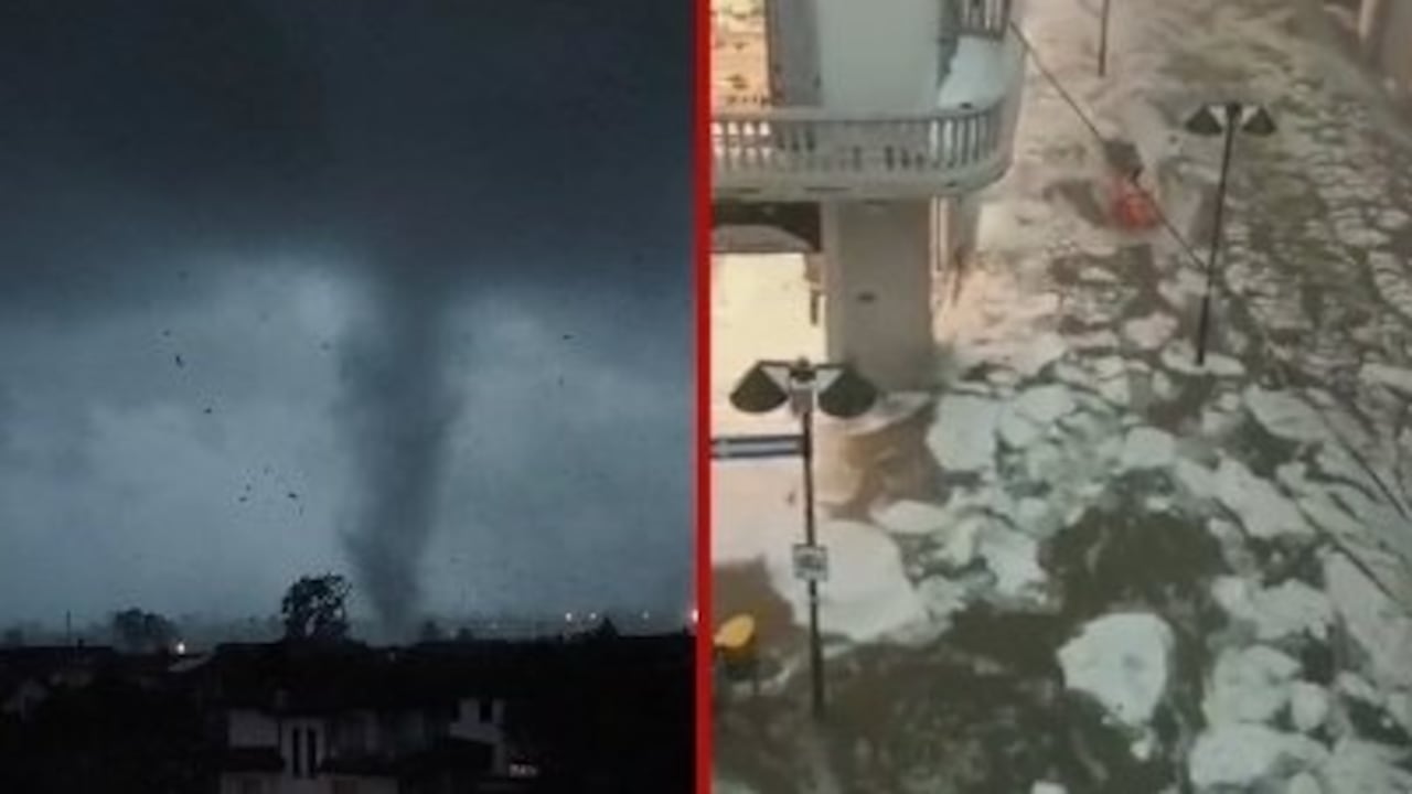 La ciudad de Milán afronta una temporada de lluvias a la mitad del verano.