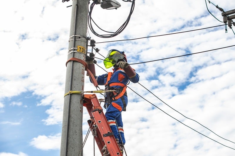 Mantenimiento red energía
