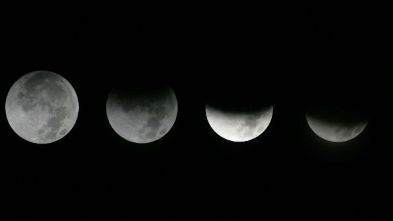 Eclipse lunar se verá este lunes.