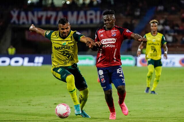 Imagen del partido entre Medellín y Huila por la fecha 16 de la Liga BetPlay 2023-ll