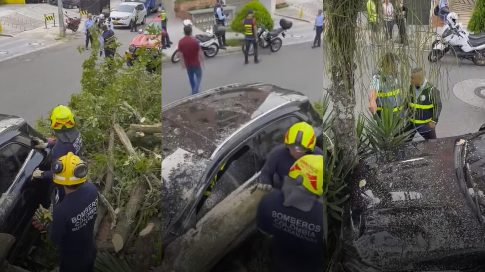 Accidente de tránsito en Bucaramanga