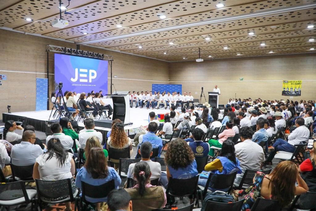 Audiencia de reconocimiento de verdad de la JEP en Yopal, Casanare