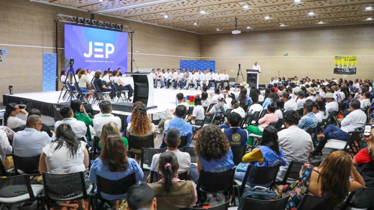 Audiencia de reconocimiento de verdad de la JEP en Yopal, Casanare