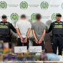 Policía de Bogotá captura a dos hombres de 19 años.