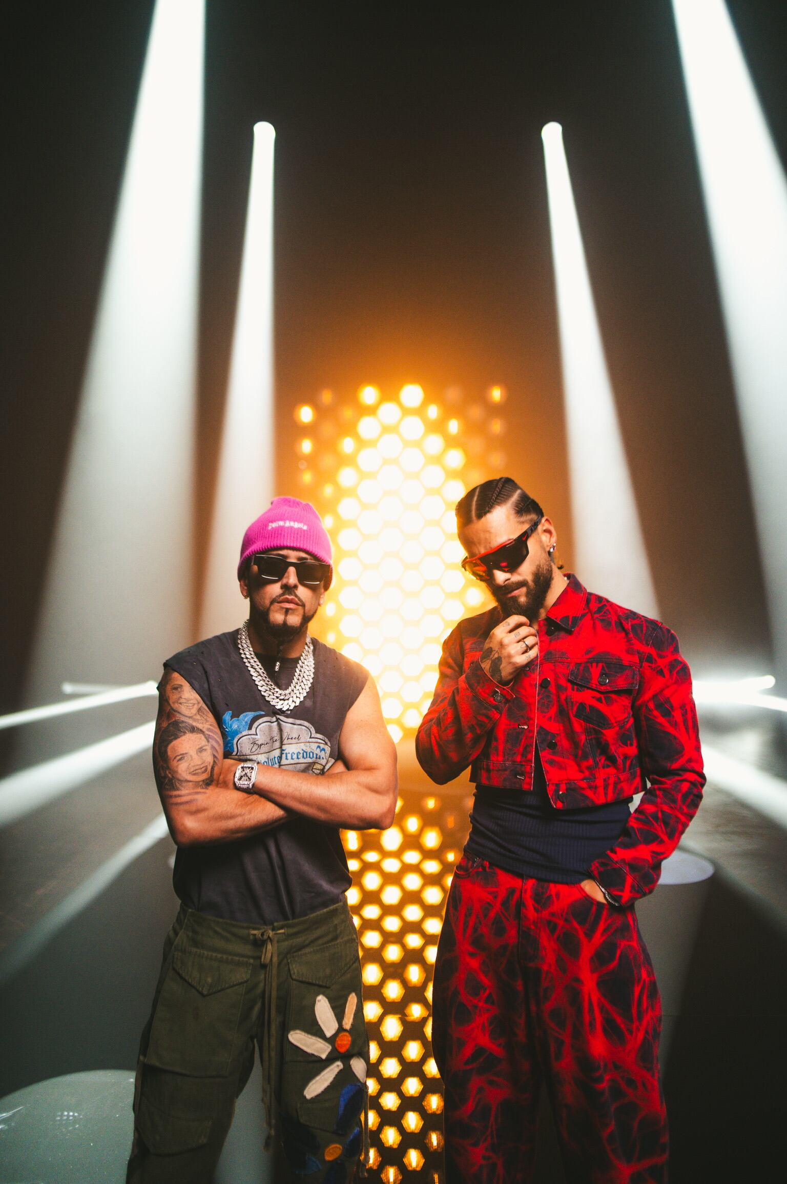 Maluma y Yandel en Trofeo.