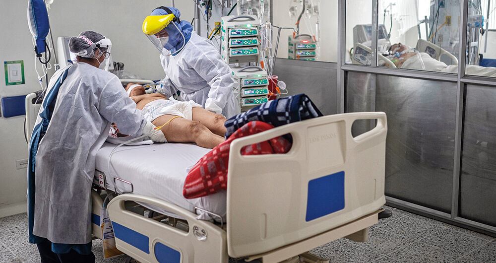 Más de 50.000 muertos por covid-19 en Colombia.