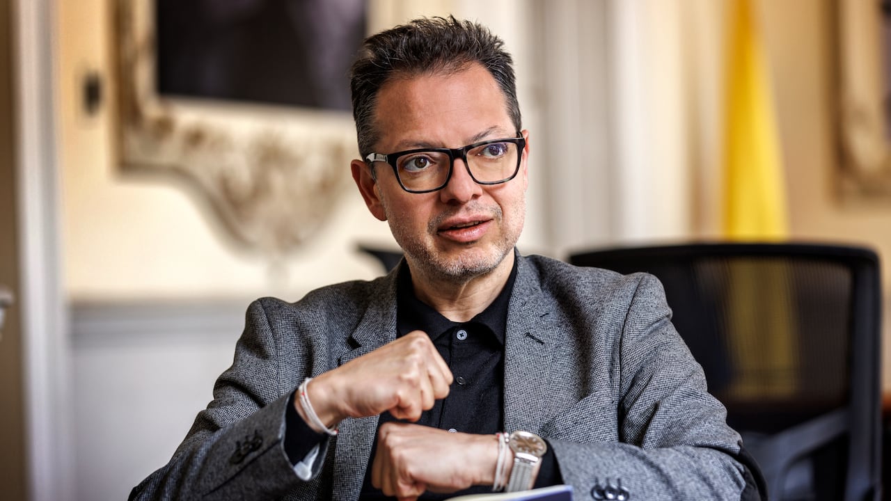 Juan David Correa. Ministro de Cultura.
Bogotá Octubre 15 de 2024.
Foto: Juan Carlos Sierra-Revista Semana.