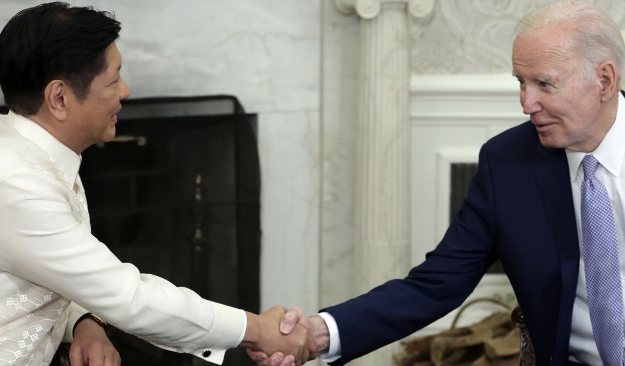 El presidente de Filipinas, Ferdinand Marcos Jr, visita al presidente de Estados Unidos, Joe Biden, en la Casa Blanca