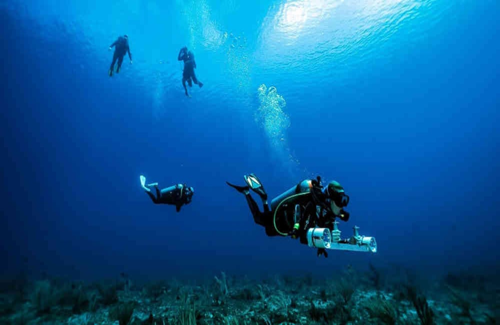 Expedición submarina en Cayo Albuquerque, San Andrés.