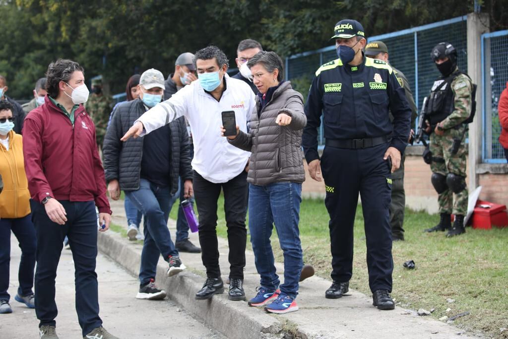 ELN - Posibles responsables del ataque terrorista a la Policía en Ciudad Bolívar, sur de Bogotá.