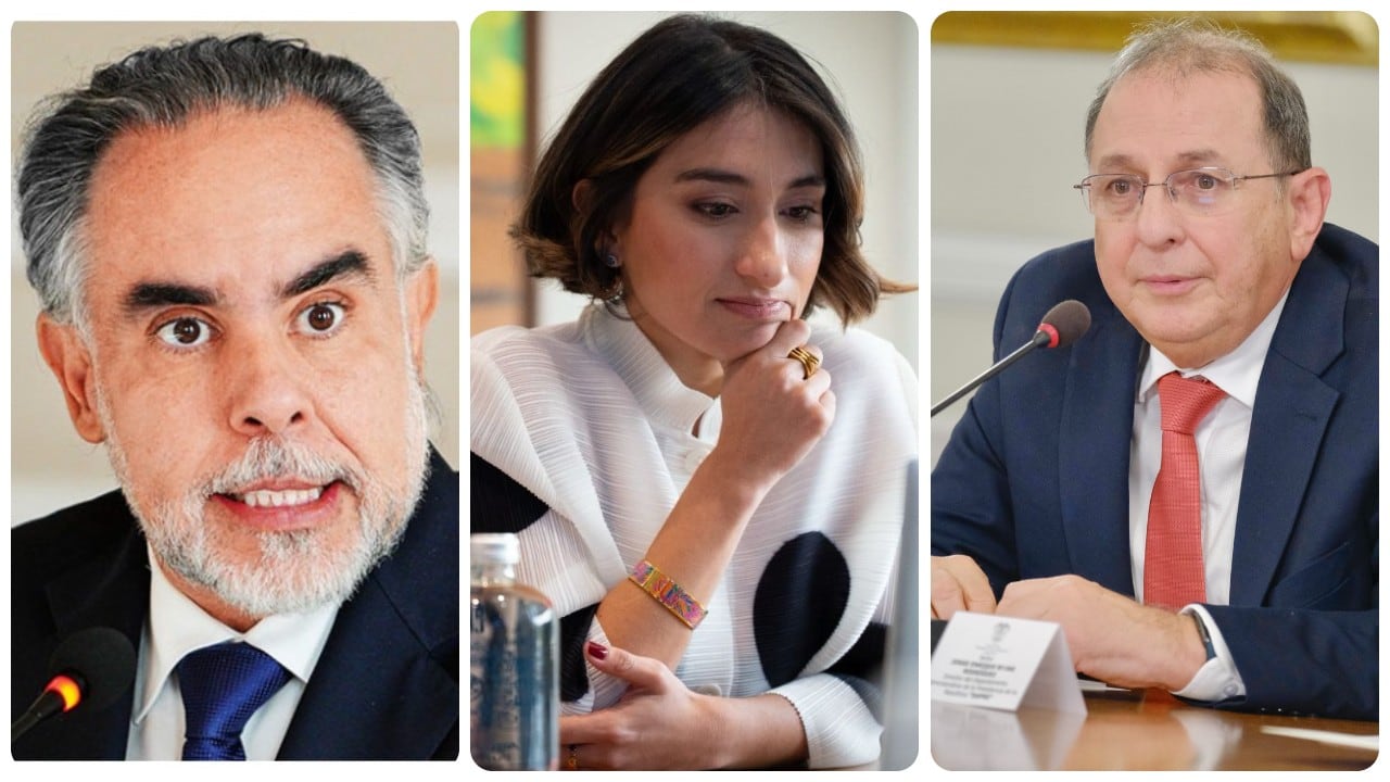 Armando Benedetti, Laura Sarabia y Jorge Rojas.