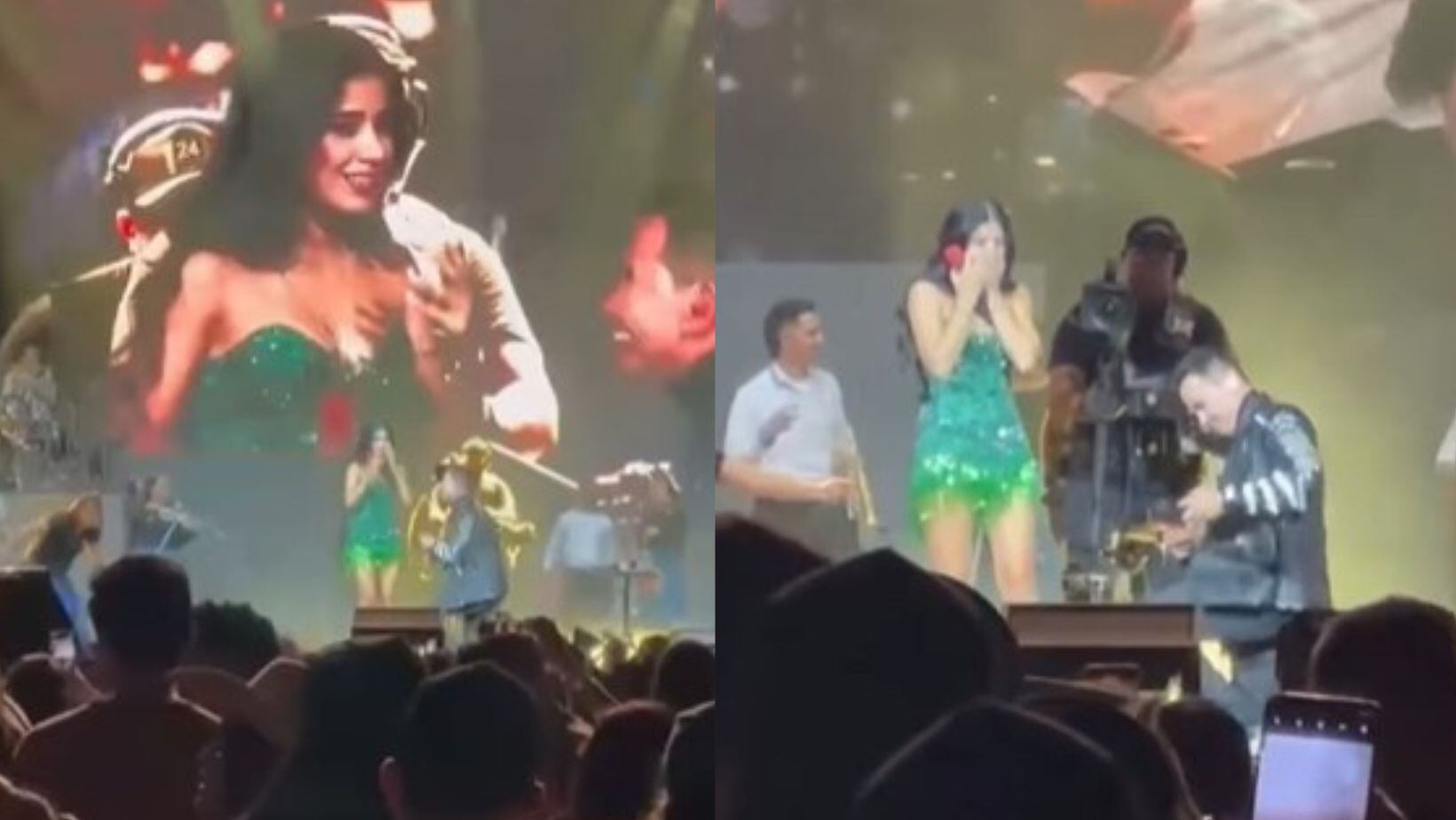 Jhonny Rivera y Jenny López