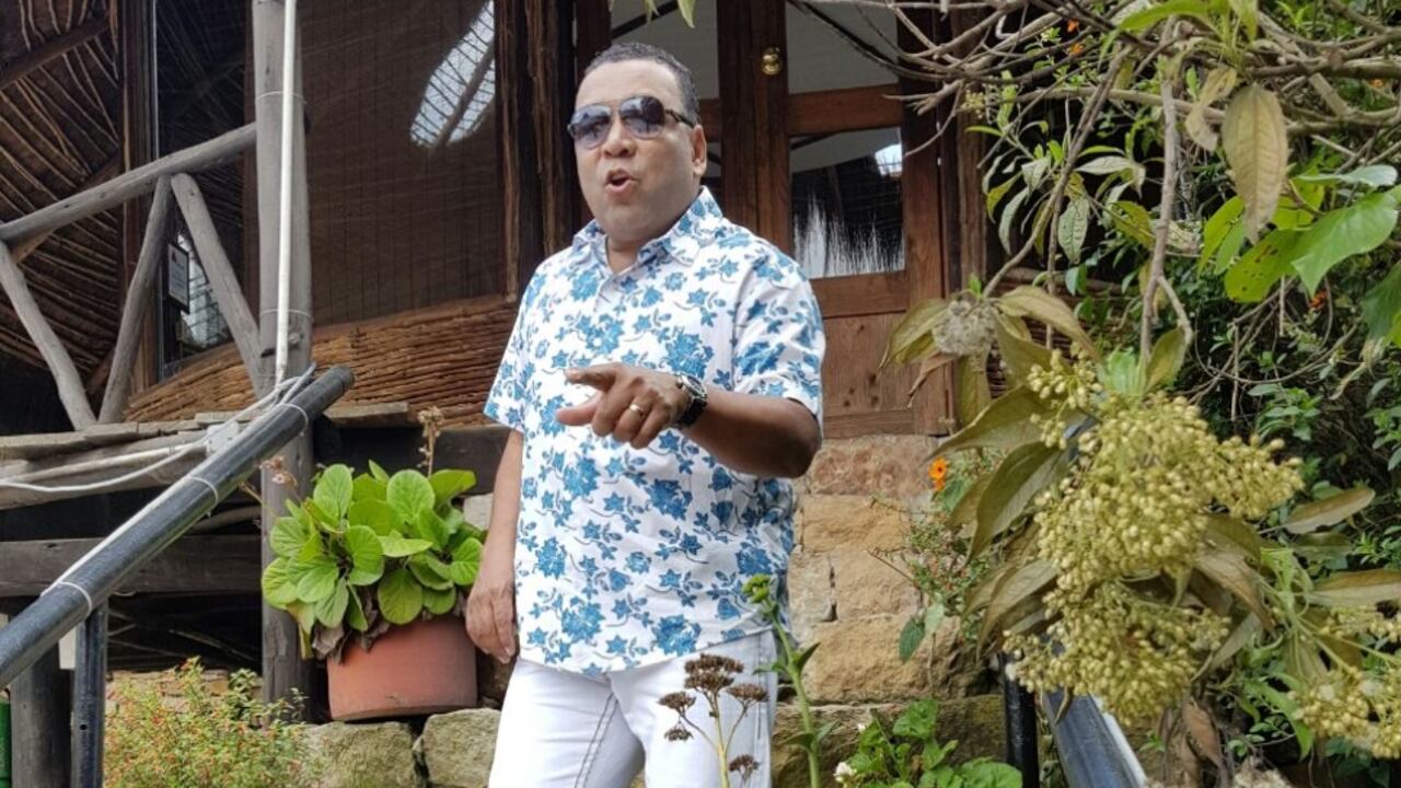 Enaldo Barrera, cantante de vallenato, fue capturado durante un operativo contra el narcotráfico.