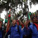 El Cric apareció en 1971 tras una reunión de las comunidades nasa y guambiana del norte del Cauca, justo en medio de las duras tomas de tierras. FOTO: Esteban Vega