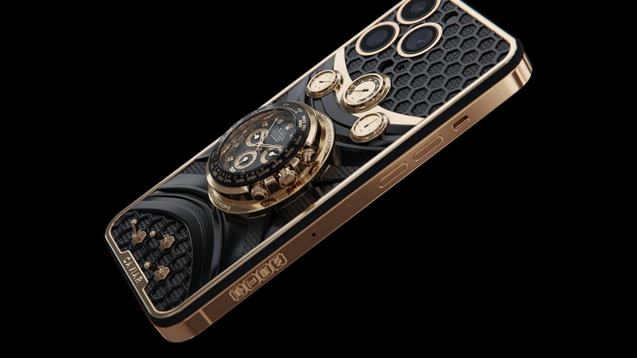 El iPhone 14 Pro/Max Daytona es un modelo del lujo producido por la marca Caviar.