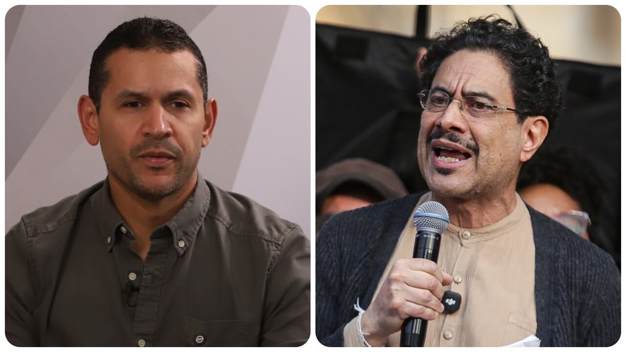 Daniel Palacios e Iván Cepeda.