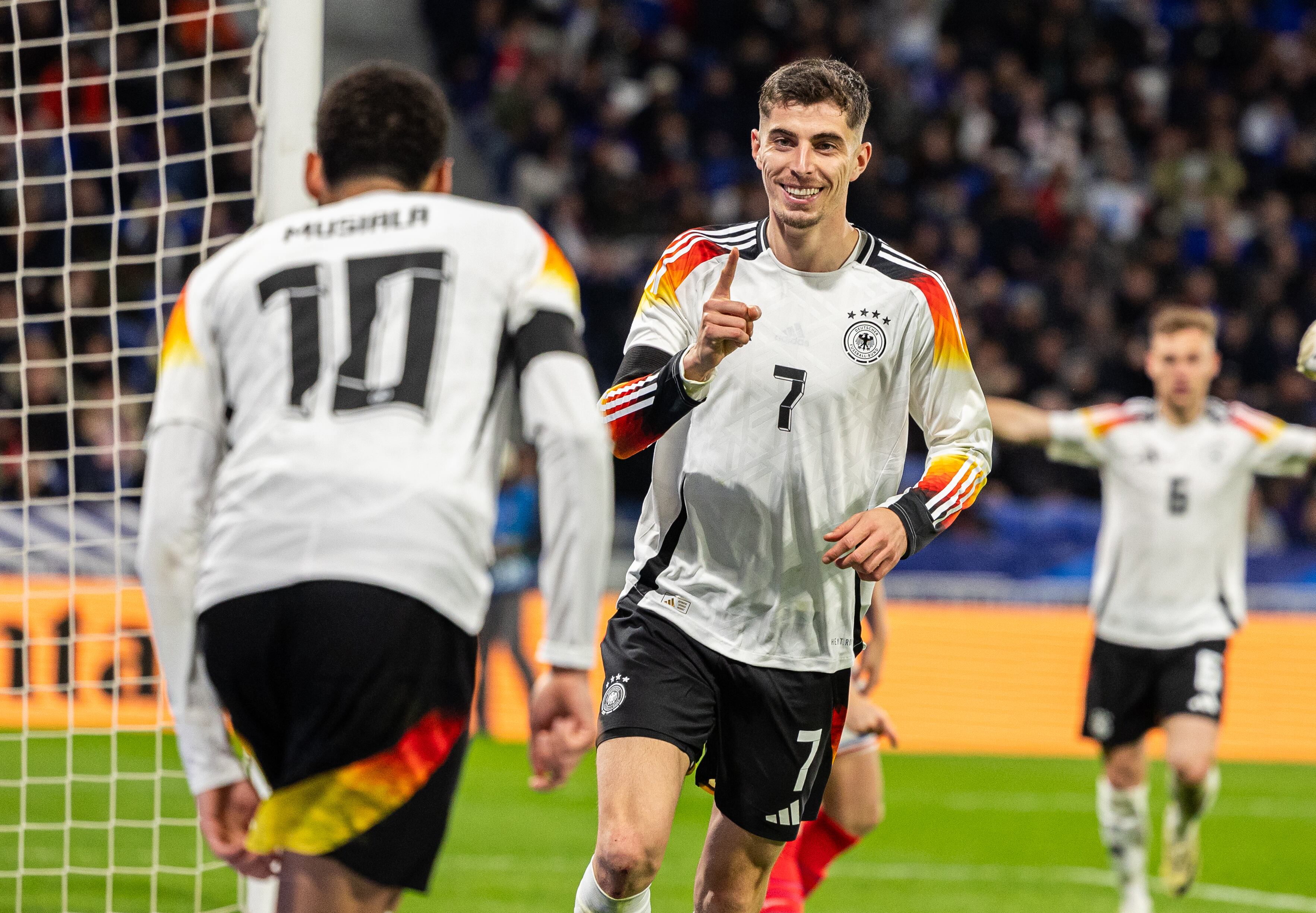 Kai Havertz marcó el segundo tanto ante Francia