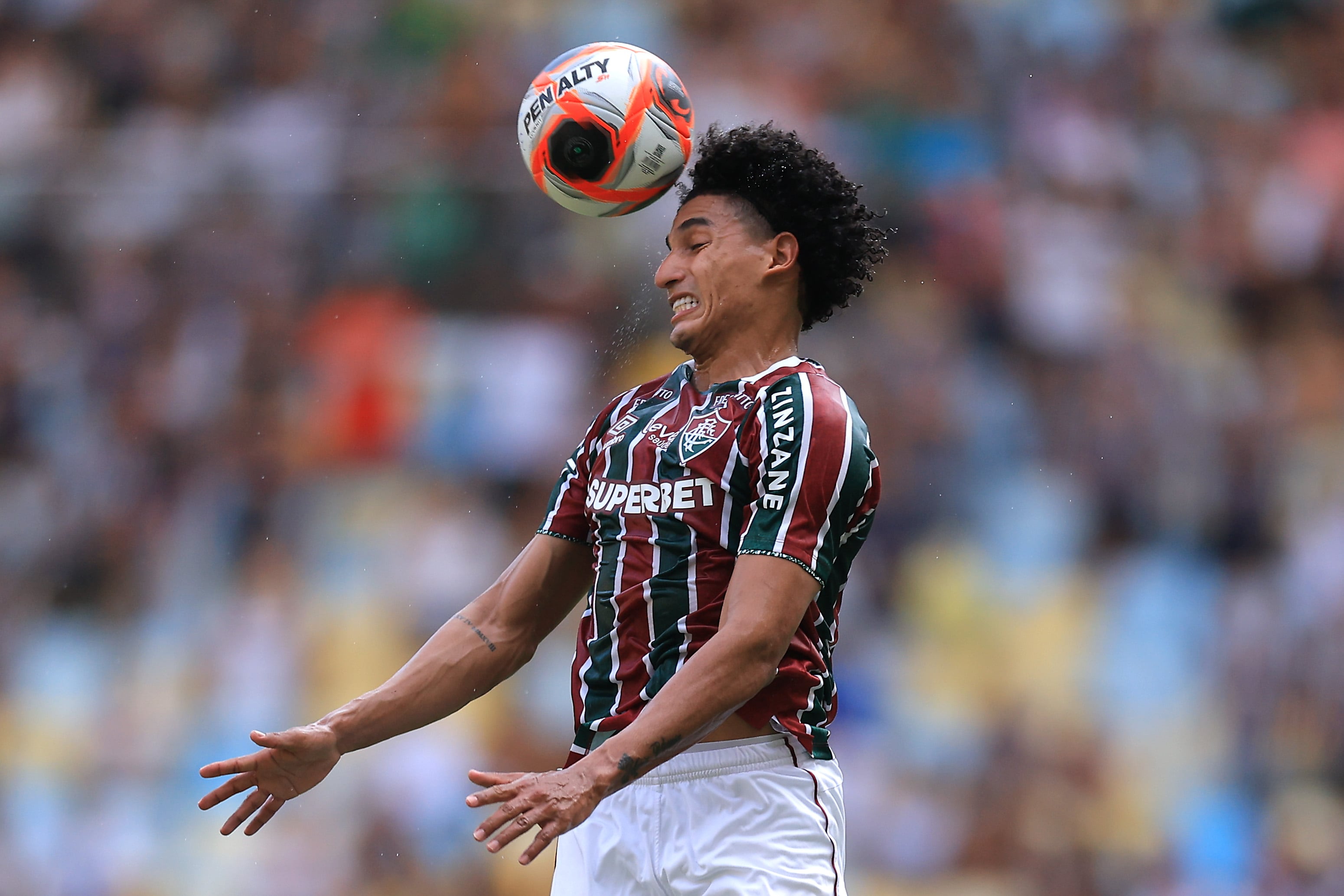 Gabriel Fuentes, colombiano al servicio de Fluminense.