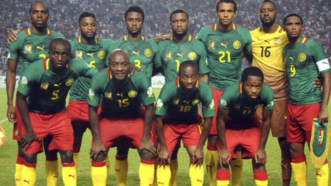 La selección de Camerún tardó, pero llegó a Brasil. Enfrenta a México, Croacia y Brasil.