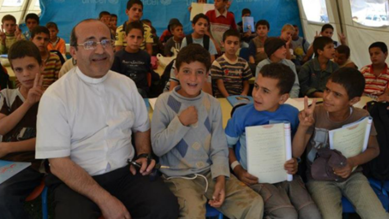 Khalil Jaa acogió en Jordania a centenares de cristianos perseguidos por el grupo terrorista Estado Islámico.