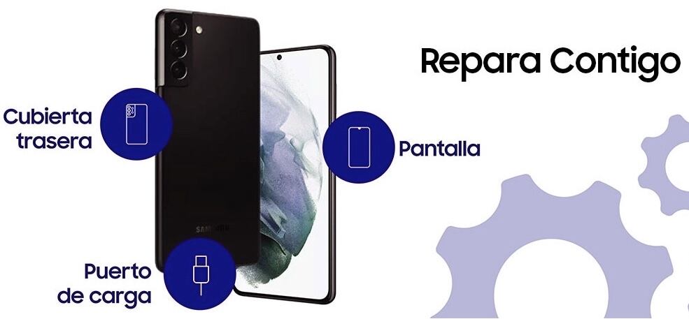 'Samsung Repara Contigo'.
