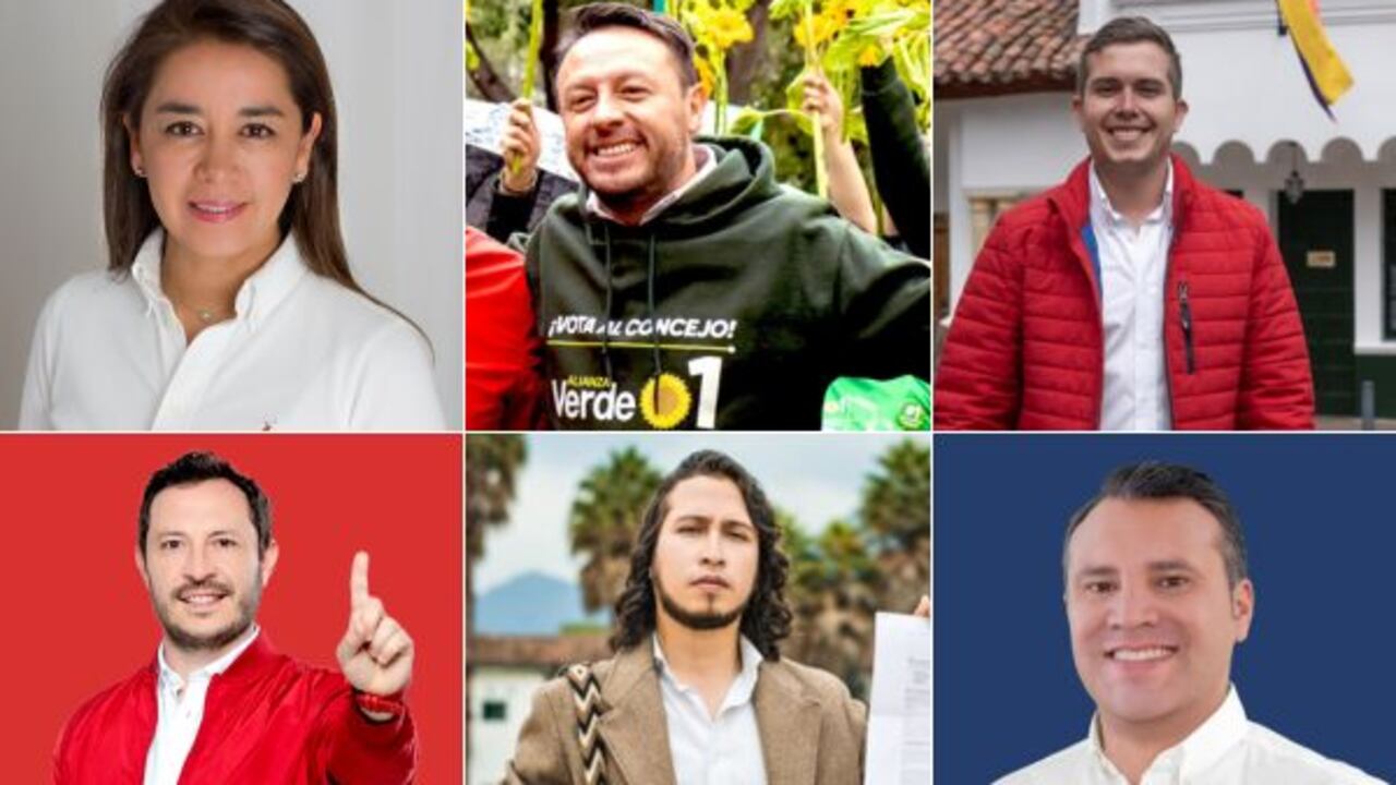 Candidatos al Concejo de Bogotá.