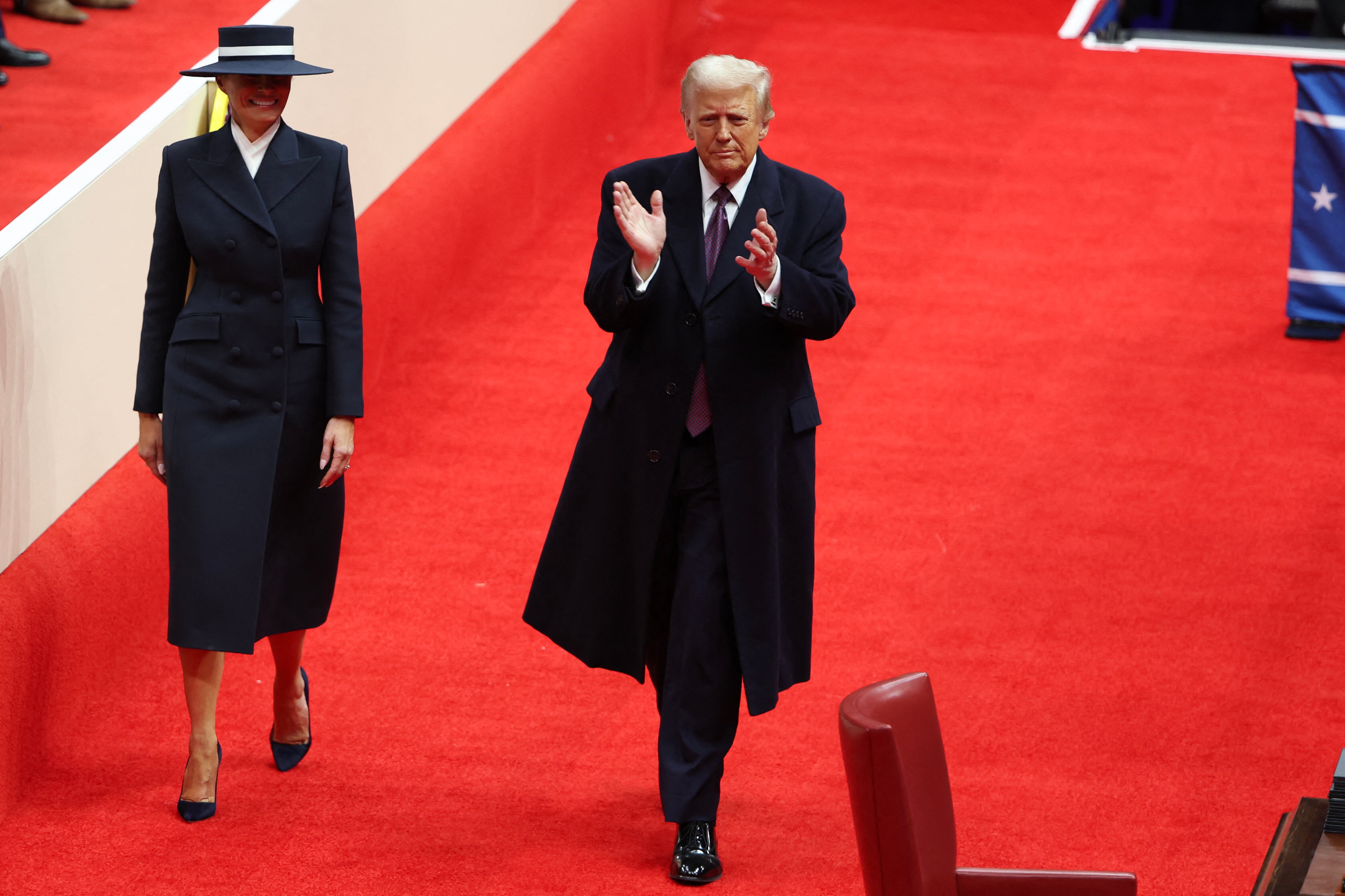 Donald Trump en el Capital One Arena