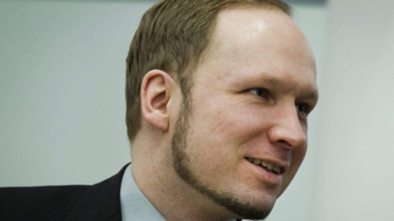 Breivik durante el juicio.