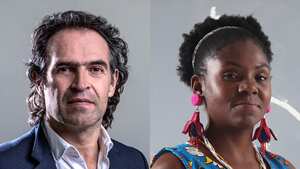 Federico Gutiérrez y Francia Márquez, del Pacto Histórico.