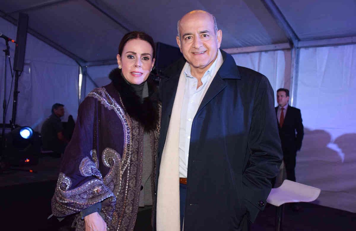 Patricia Tascón y Munir Falah. Foto: Alexandra Ruiz