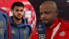 Vincent Kompany explicó la suplencia de Luis Díaz vs. Arsenal en Champions