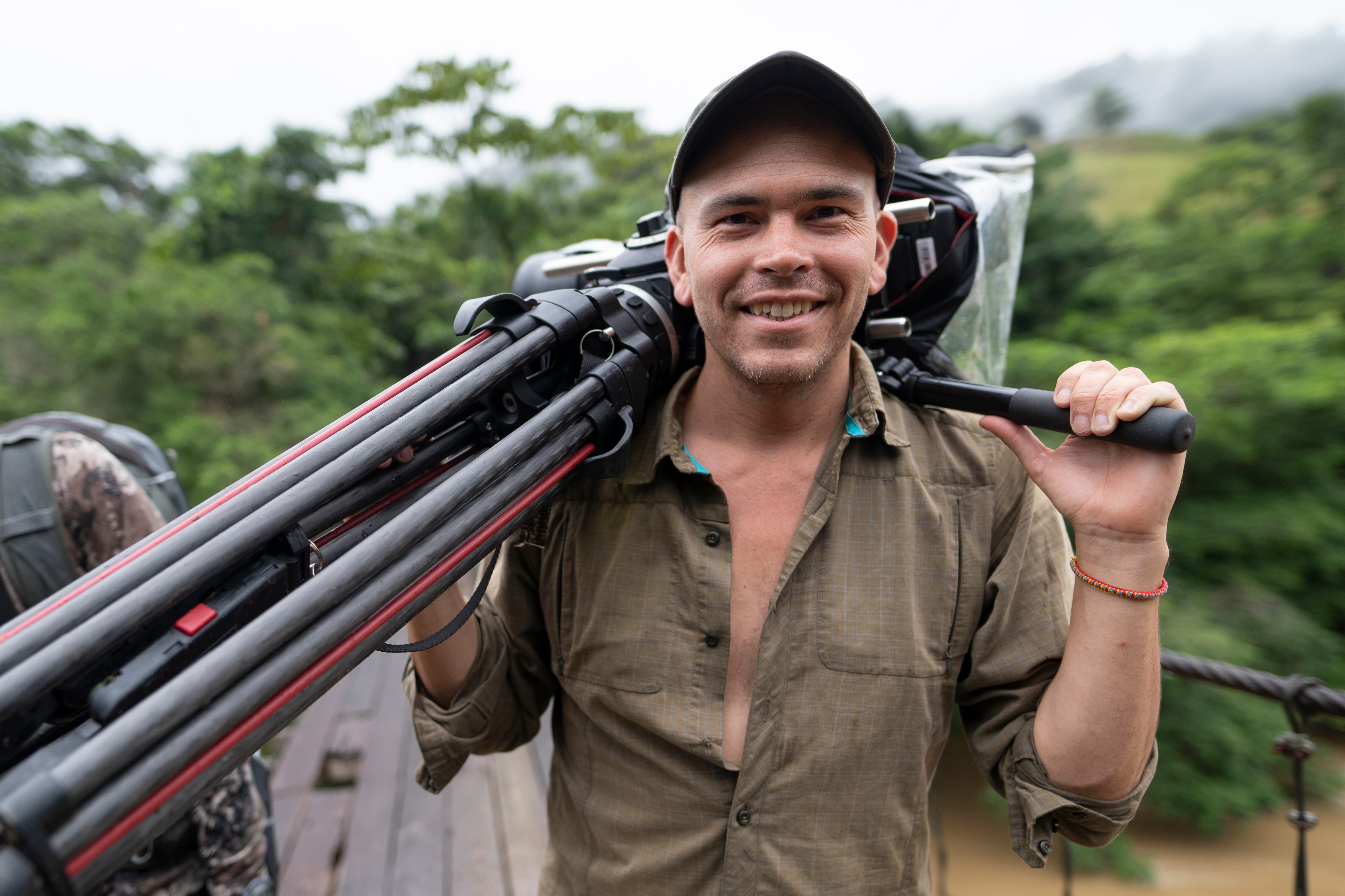 Federico pardo, biólogo y documentalista.