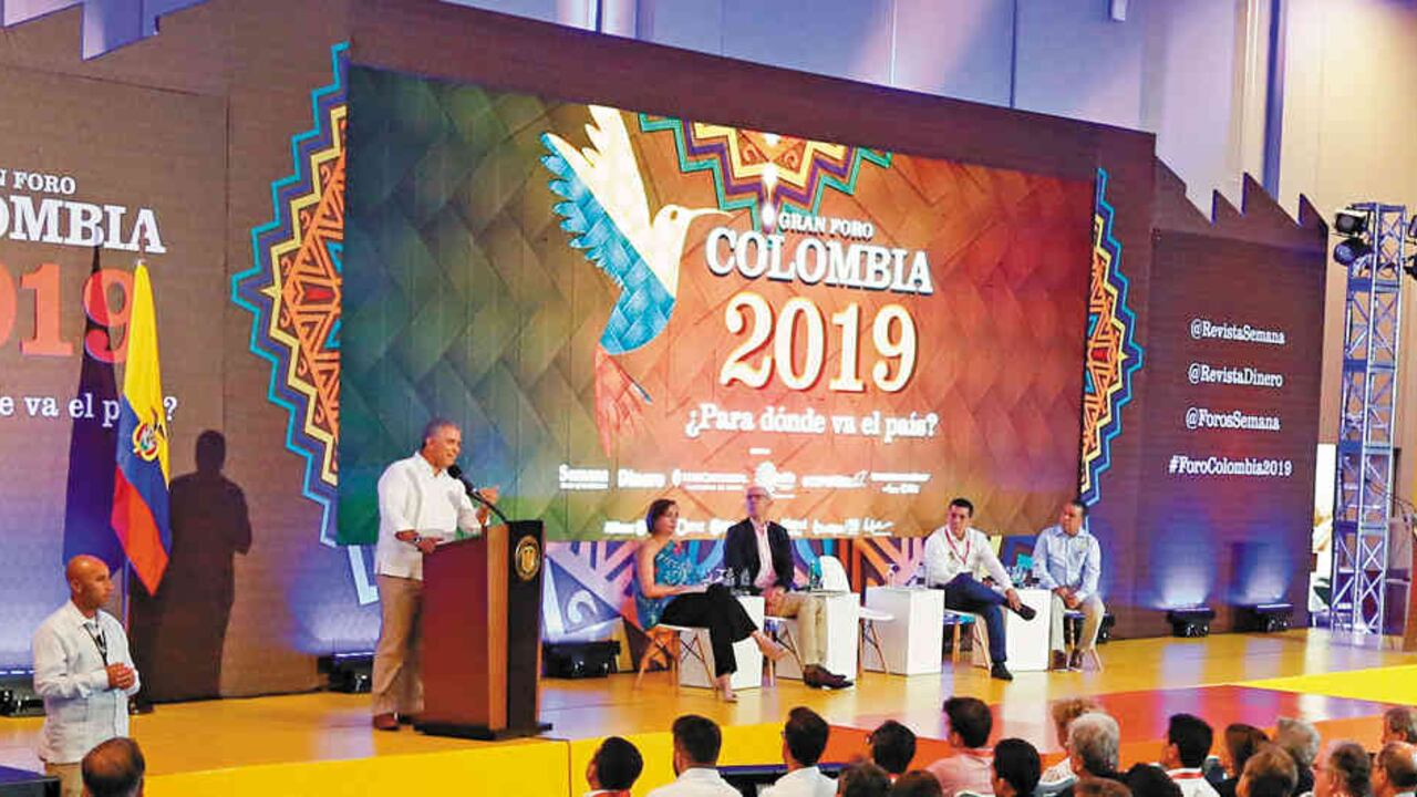 El Gran Foro Colombia 2019 de Semana analizó los principales desafíos que este año tienen la economía, la política, la seguridad, el sector social y Venezuela.