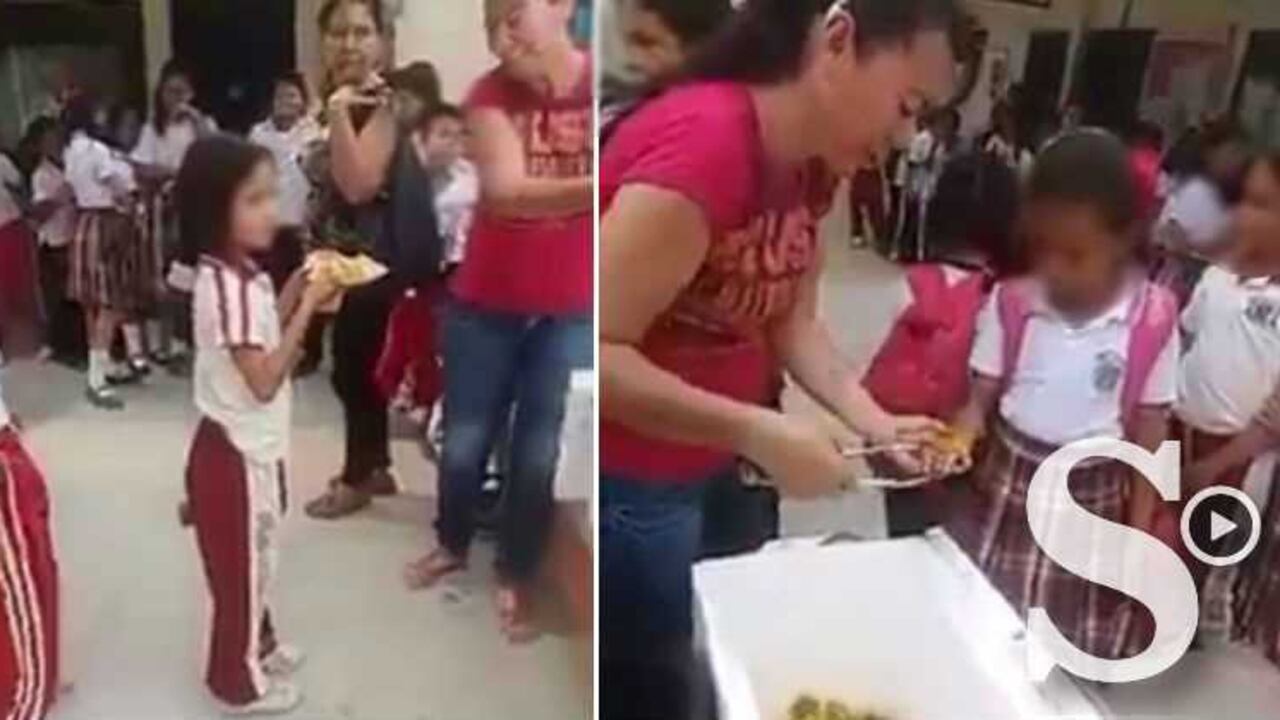 Video de niños en el colegio Sagrado Corazón de Aguachica.