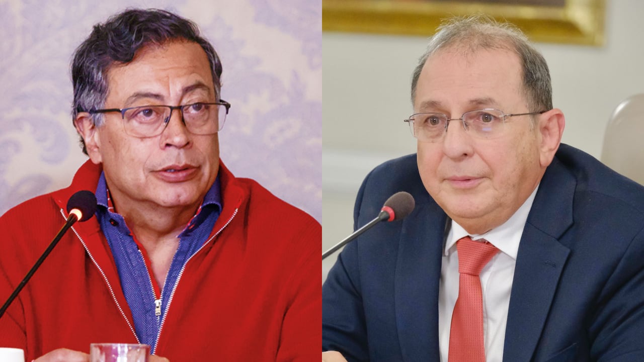Gustavo Petro y Jorge Rojas.