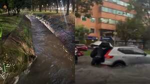 Se reportan varias emergencias en Bogotá.