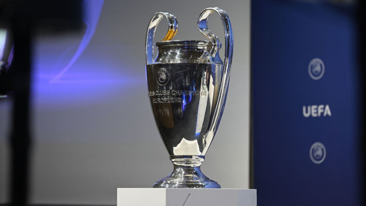 Trofeo de la Champions League.