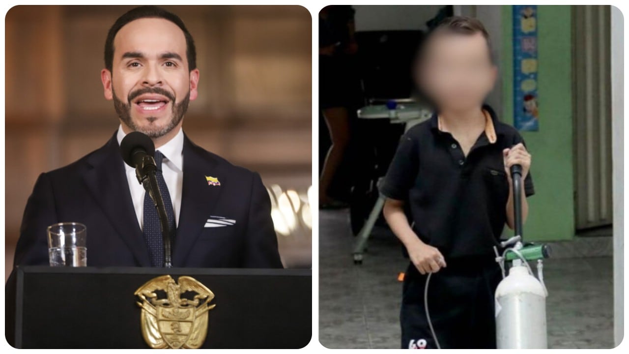 El presidente Abelardo De La Espriella informó que Lucas, de 7 años, ya recibe atención médica especializada.