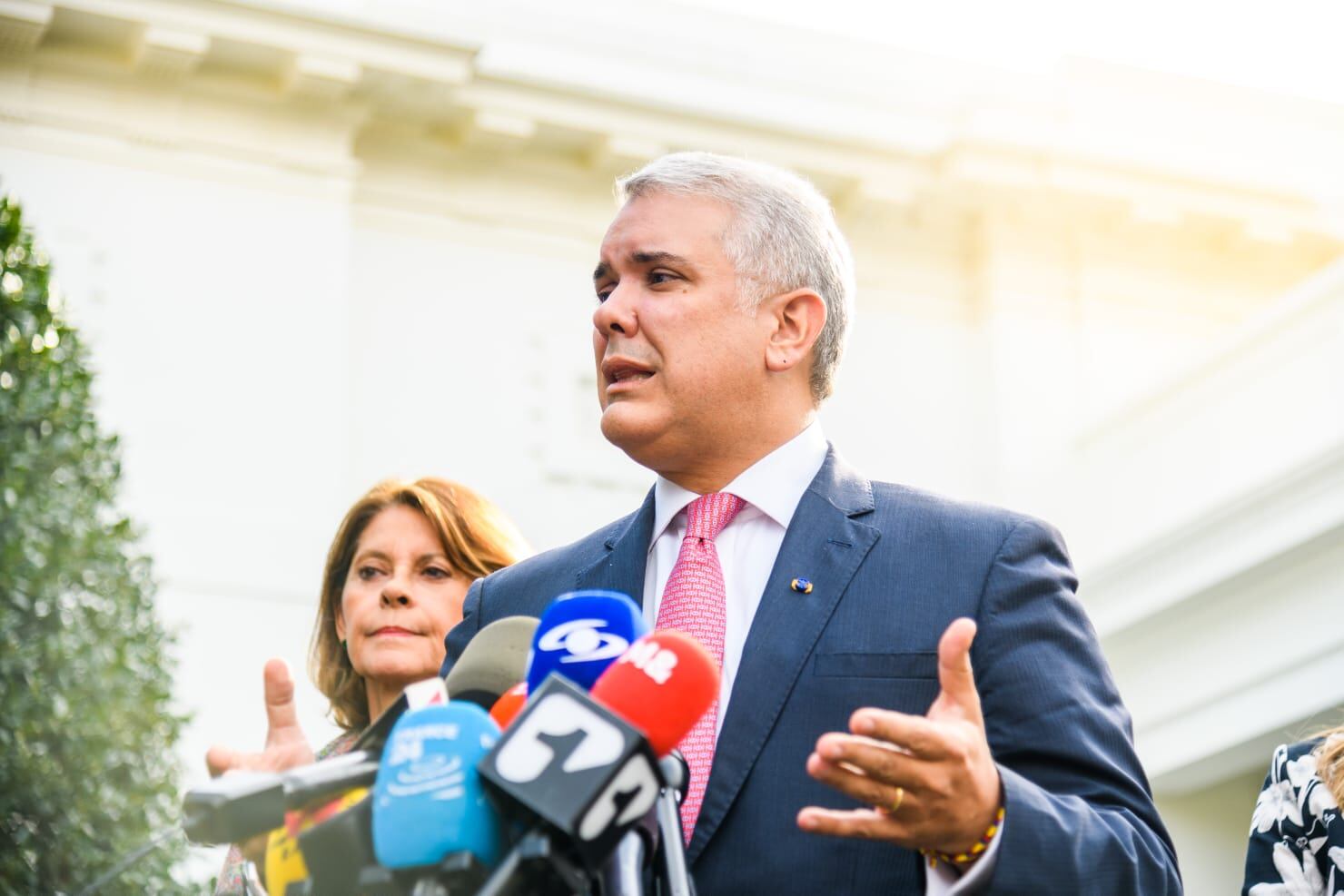 El presidente Iván Duque en Washington