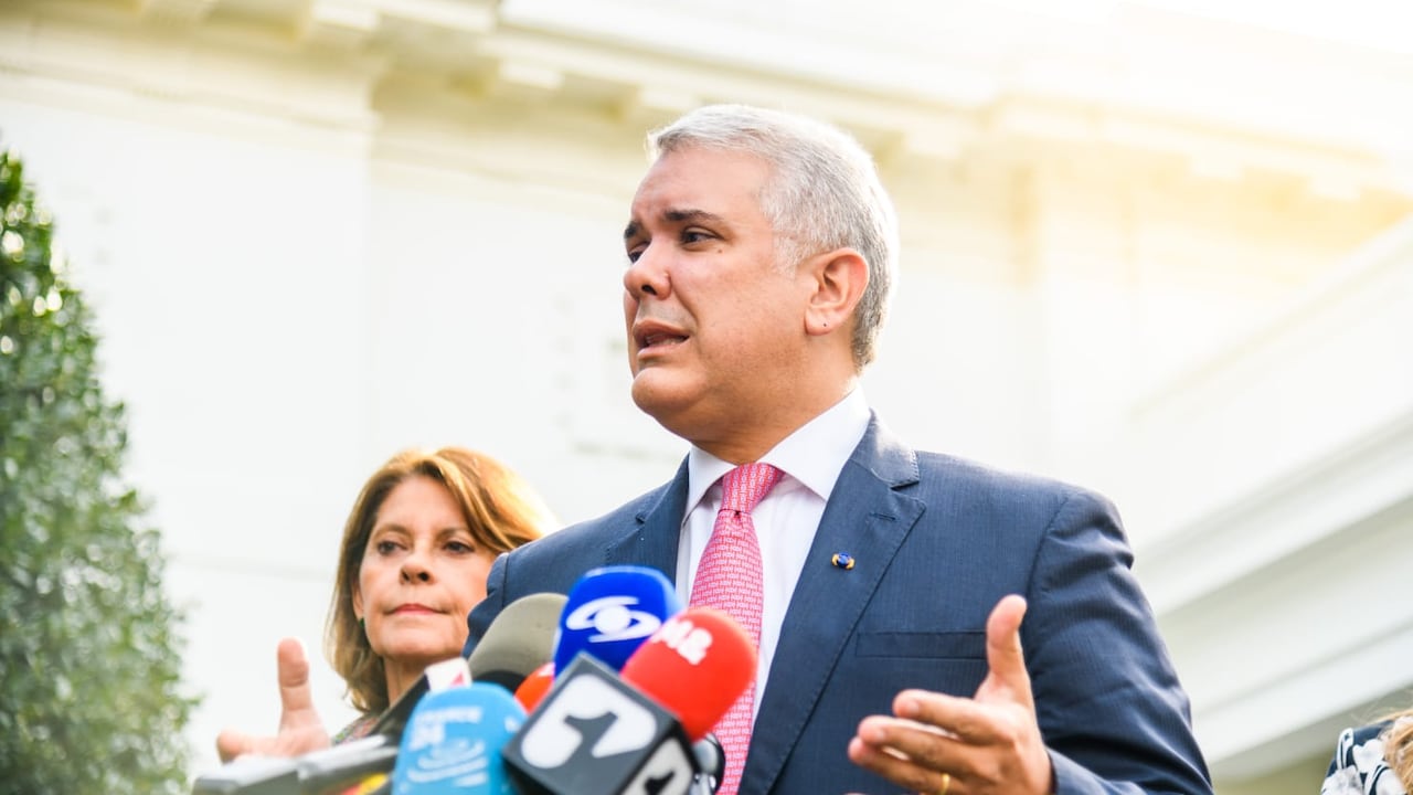 El presidente Iván Duque en Washington