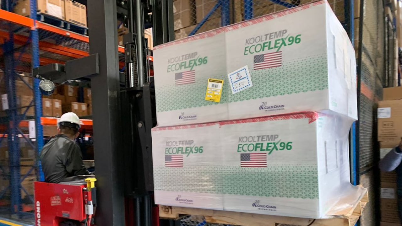 Las dosis enviadas son de la farmacéutica Janssen