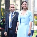 Alejandro Eder y su esposa Taliana Vargas
Posesión Alcalde de Cali