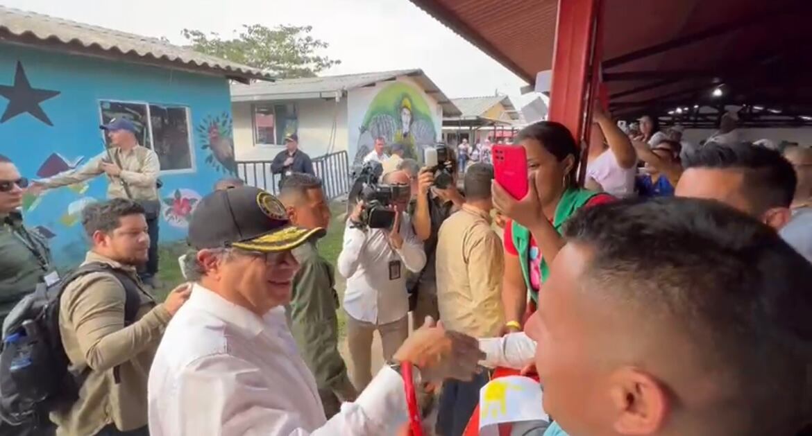 Presidente Gustavo Petro en Mesetas