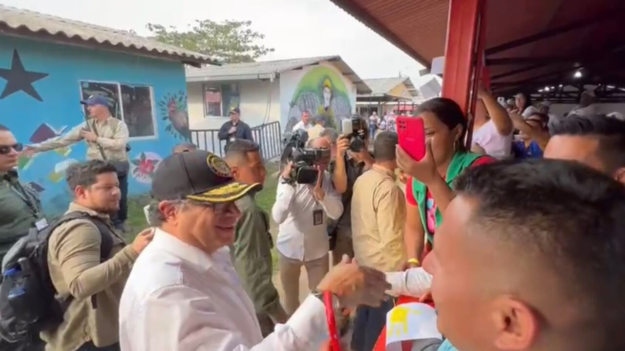 Presidente Gustavo Petro en Mesetas